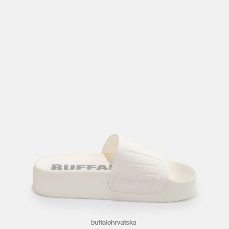 bijela Buffalo lake bold sandale s platformom veganske |slajdova TDD6T462